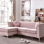 Delray - Micro Suede Sofa Chaise