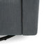 Landau Contemporary Fabric Upholstered Swivel Recliner