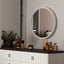 Carena - Round Mirror - Gray