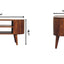 Cortez - Media Unit - Chestnut