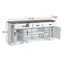 Modern TV Console & Adjustable Shelves