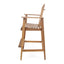 Outdoor Acacia Wood Adirondack Barstools (Set of 2)