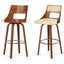 Dallyn - Swivel Bar Stool (Set of 2) - Cream