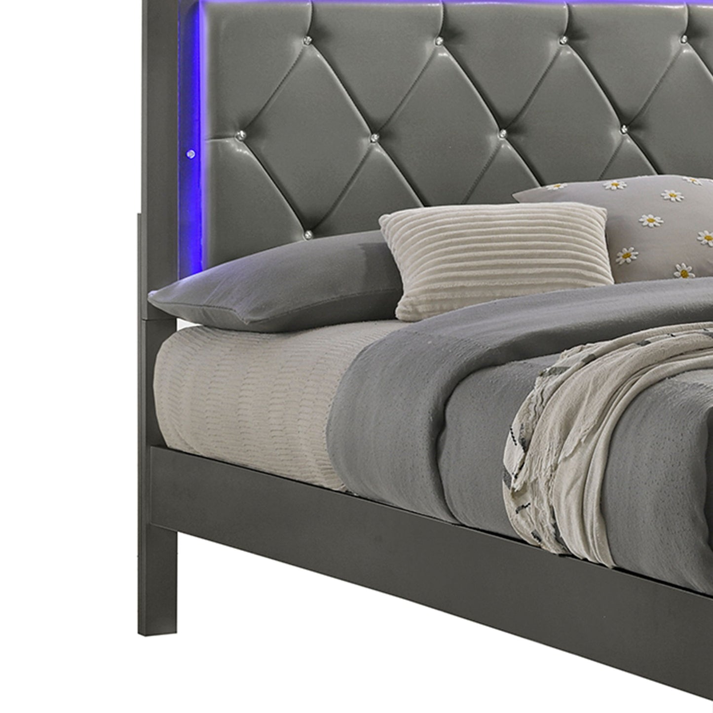 Blaze - Bed With LED Headboard