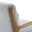 Mid-Century Style Lounge Chair With Upholstered Seat