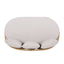 Outdoor Wicker Daybed With Pillows - Light Brown / Beige
