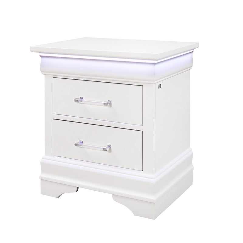 Charlston - Nightstand With LED