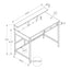 Computer Desk For Home Office, Standing, Storage Shelves, Laptop, Contemporary & Modern