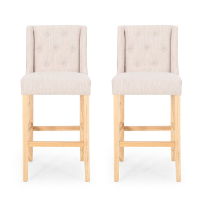 Ethereon - Tufted Counter Stool (Set of 2)