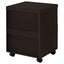 3 Drawer File Cabinetб Compact Office Storage For Home - Brown