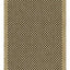 Earth - 5'3" X 7'3" Indoor, Outdoor Area Rug, Polypropylene - Jute / Black