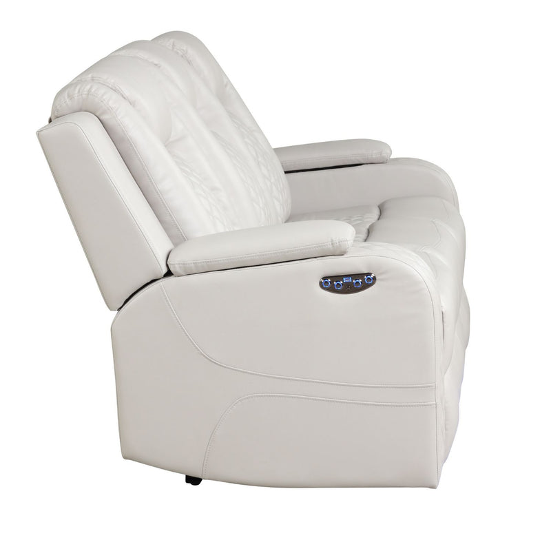 Benz - Power Reclining Sofa With LED Lighting