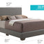 Elegant Platform Bed For Relaxed Spaces