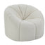 Osmash - Teddy Sherpa Chair With Swivel - White