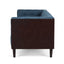 Contemporary Mid-Century Charm 3 Seater Sofa With Button Tufted Waffle Stitching