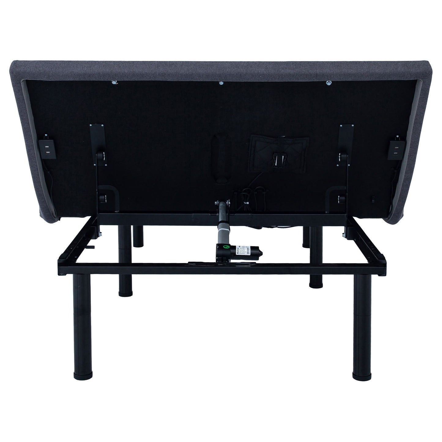 Kelven - Adjustable Bed Base With Wireless Remote And Dual Massage Motors
