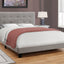 Bed, Upholstered, Frame Only, Transitional