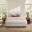 Linton - Upholstered Platform Bed With Curved Headboard