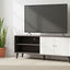 Amidon - TV Stand, With 2 Storage Shelves And 1 Cabinet