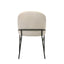 Lark - Side Chair (Set of 2) - Black / Cream