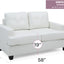 Stylish Transitional Loveseat For Two