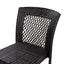 7 Piece Outdoor Dining Set With Table And 6 Chairs - Brown Multi