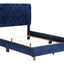 Elegant Transitional Upholstered Bed