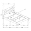Lexie - Tufted Panel Bed