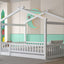 Bed House Bed Frame With Fence
