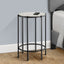 Contemporary Round Accent Table For Living Room