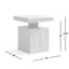 Calder - Square Side Table - Natural