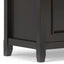 Amherst - Low TV Media Stand - Hickory Brown