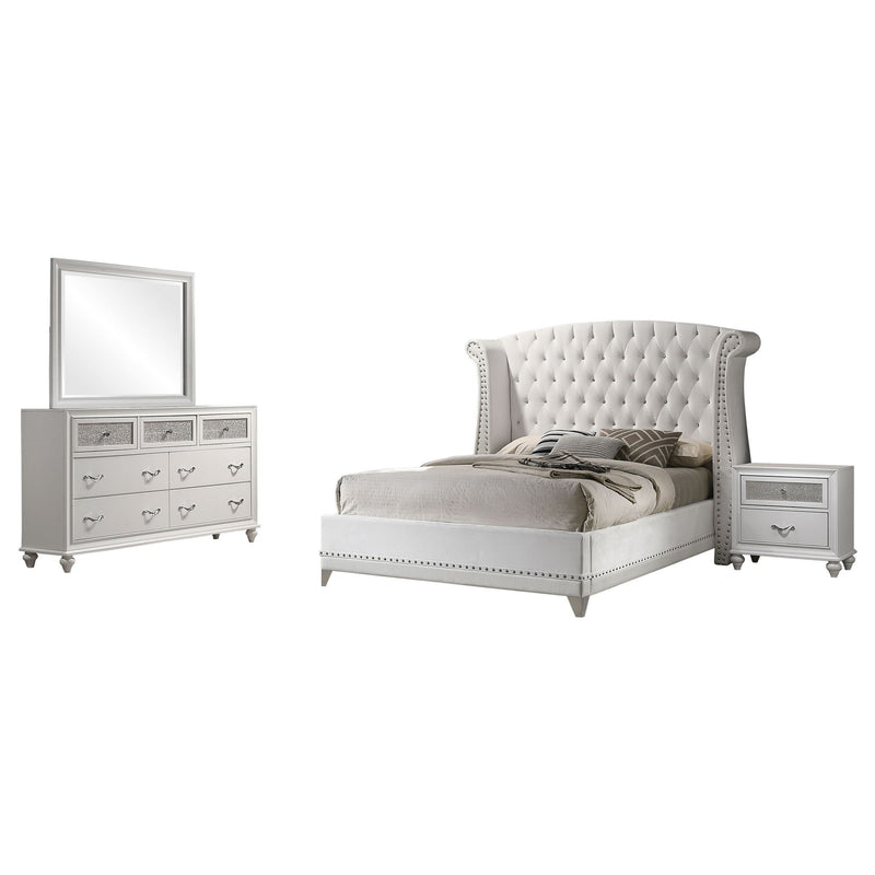 Randall - Bedroom Set With Wingback Bed