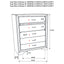 Annie - 5 Piece Bedroom Set