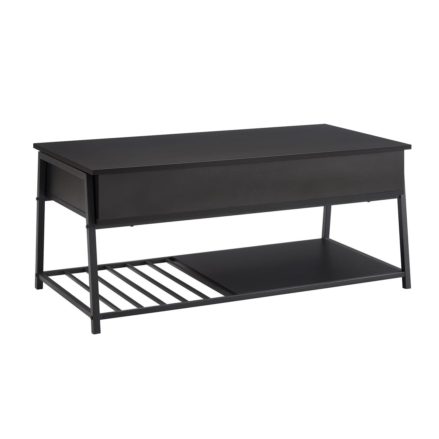 Contemporary Coffee Table, Lift Top, Rectangular
