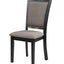 Potomac - 5 Piece Rectangle Dining Set (Table & 4 Chairs) - Brown / Black