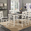 24" Tall Bar Stools (Set of 2) - Brown / White