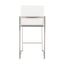 Fuji - Contemporary High Back Counter Stool, Functional Design