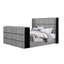 Isaiah - Bed With TV Lift-LED Speakers And Fireplace