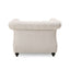 Nexuson - Upholstered Chesterfield Chair With Deep Tufted And Nailhead Trim