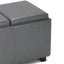 Avalon - Upholstered Storage Ottoman