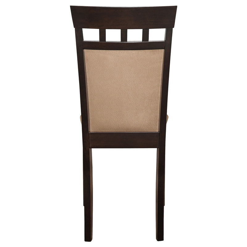 Sillas laterales tapizadas (juego de 2) - Beige