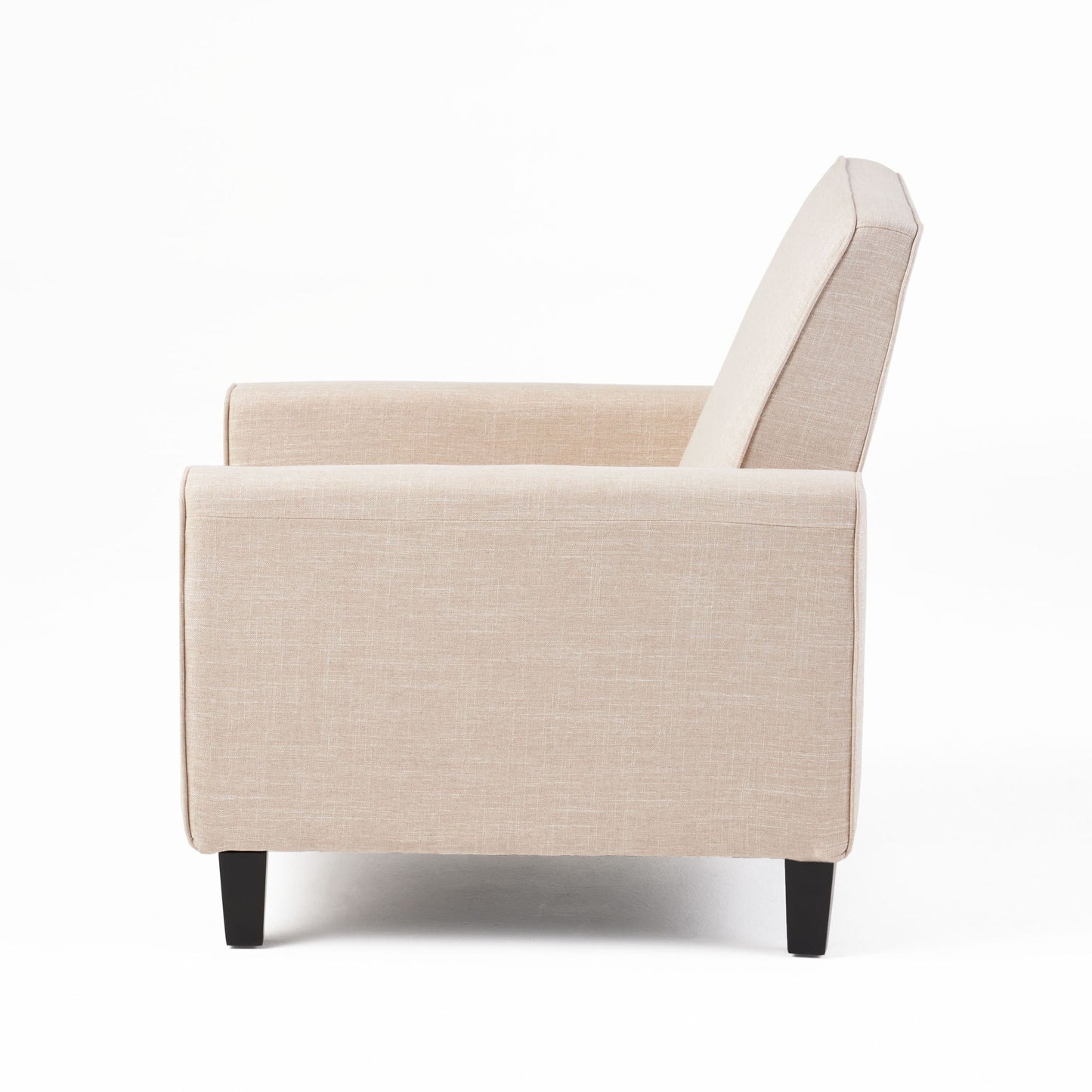 Upholstered Push Back Recliner Chair For Living Room