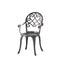 3 Piece Outdoor Aluminium Cast Bistro Set With Ice Bucket - Copper