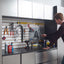 Nova Series - Garage Cabinet Set B With Soft Closing Mechanism - Metallic Gray