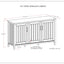 Lev - Wide Storage Cabinet - Smoky Brown