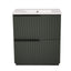 Fluted Bathroom Vanity With Ceramic Sink, Soft Close Slides