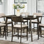 Rex - 60" Counter Height Table - Brown