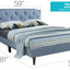 Button Tufted Bed Charming For Cozy Spaces
