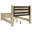 Sansome - Queen Panel Bed - Oak